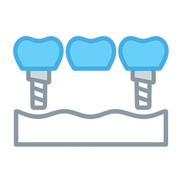 implant bridge icon